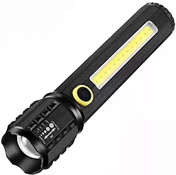 Фонарик аккумуляторный Bailong Police C63-T6+COB - фото Фонарик аккумуляторный Bailong Police C63-T6+COB