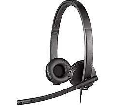 Навушники Logitech USB Headset H570e Stereo Black (981-000575)