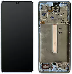 Дисплей Samsung Galaxy A33 A336 с тачскрином и рамкой, оригинал, Blue