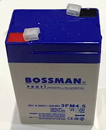 Акумуляторна батарея Bossman Profi 6V 4.5Ah (3FM4.5) - мініатюра 3