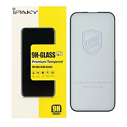 Защитное стекло iPaky для iPhone 15 Plus. iPhone 16 Plus Black - фото Защитное стекло iPaky для iPhone 15 Plus. iPhone 16 Plus Black