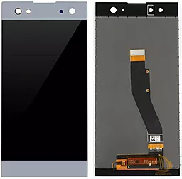 Дисплей Sony Xperia XA2 Ultra (H3213, H3223, H4213, H4233) з тачскріном, Silver