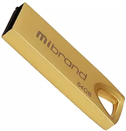 Флешка Mibrand 64GB Taipan USB 2.0 (MI2.0/TA64U2G) Gold