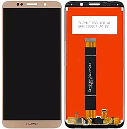 Дисплей Huawei Y5 Lite 2018 (DRA-LX5) с тачскрином, Gold - фото Дисплей Huawei Y5 Lite 2018 (DRA-LX5) с тачскрином, Gold