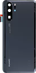 Задняя крышка корпуса Huawei P30 Pro со стеклом камеры Original Black