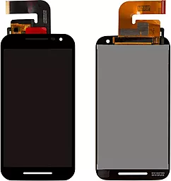 Дисплей Motorola Moto G3 (XT1540, XT1541, XT1548) з тачскріном, оригінал, Black