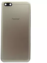 Задняя крышка корпуса Huawei Y5 (2018) / Y5 Prime (2018) лого Honor Gold