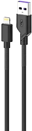 Кабель SkyDolphin S27L Spring Anti-Brake USB-A - Lightning 12w 2.4a 1м cable Black - фото Кабель SkyDolphin S27L Spring Anti-Brake USB-A - Lightning 12w 2.4a 1м cable Black
