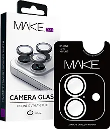 Захисне скло MAKE для камери Apple iPhone 17 White (MGC-AI17WH) - фото Захисне скло MAKE для камери Apple iPhone 17 White (MGC-AI17WH)