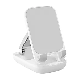 Настольный держатель Baseus Seashell Series Folding Phone Stand Nebula White B10551500211-00 - фото Настольный держатель Baseus Seashell Series Folding Phone Stand Nebula White B10551500211-00
