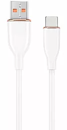 Кабель Cablexpert USB-A - Type-C 10.5w 1.5м cable White (CC-USB2S-AMCM-1.5м-W) - фото Кабель Cablexpert USB-A - Type-C 10.5w 1.5м cable White (CC-USB2S-AMCM-1.5м-W)