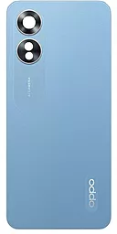 Задня кришка корпусу Oppo A17 зі склом камери Lake Blue - фото Задня кришка корпусу Oppo A17 зі склом камери Lake Blue