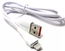 Кабель USB PROFIT LS-611 25W Lightning Cable White
