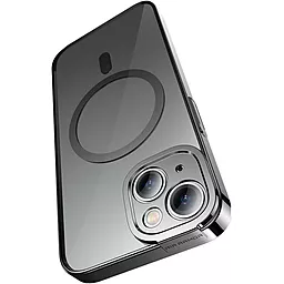 Чехол Baseus Glitter Series Magnetic Case +Glass 0.22mm для Apple iPhone 14 Black (ARMC010001) - миниатюра 5