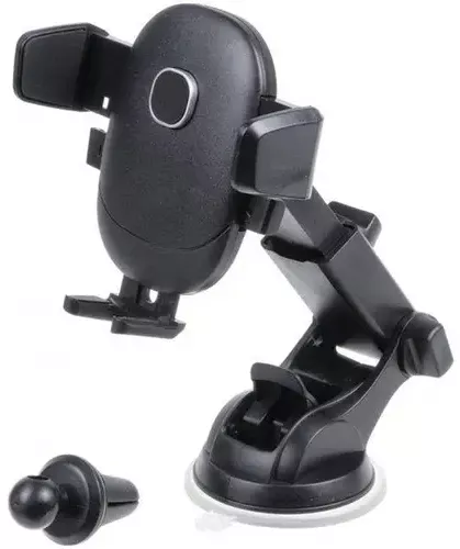 Тримач EasyLife XP-331 2in1 Car Holder Black - фото 2