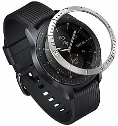 Захисний бампер на безель для розумного годинника Samsung Galaxy Watch 42mm / Galaxy Sport  GW-42-02 Gray (RCW4752)