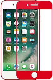 Защитное стекло Baseus 3D Soft Glass Apple iPhone 7 Red (SGAPIPH7PE09)
