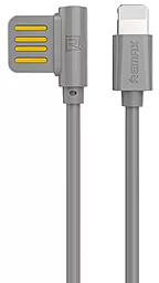 Кабель USB Remax Rayen Lightning Cable Grey / Black (RC-075i)