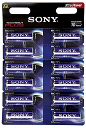 Батарейки Sony AA (LR6) Stamina Plus (6409720) 12шт