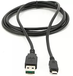 Кабель Cablexpert USB-A - micro USB 12w 2.4a 0.3м cable Black (CC-mUSB2D-0.3M) - фото Кабель Cablexpert USB-A - micro USB 12w 2.4a 0.3м cable Black (CC-mUSB2D-0.3M)