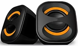 Колонки акустические Smartfortec К-3 USB Black/Orange