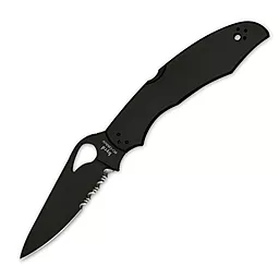 Нож Spyderco Byrd Cara Cara 2 (BY03BKPS2) Black Blade полусеррейтор