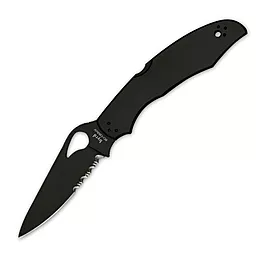 Нож Spyderco Byrd Cara Cara 2 (BY03BKPS2) Black Blade полусеррейтор - фото Нож Spyderco Byrd Cara Cara 2 (BY03BKPS2) Black Blade полусеррейтор