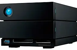 Зовнішній жорсткий диск LaCie 2big Dock Thunderbolt 3 20TB TB3/USB3.2 Black (STLG20000400) - фото Зовнішній жорсткий диск LaCie 2big Dock Thunderbolt 3 20TB TB3/USB3.2 Black (STLG20000400)