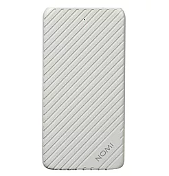 Повербанк Nomi F050 5000 mAh White - фото Повербанк Nomi F050 5000 mAh White