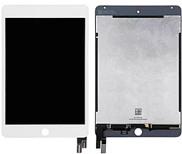 Дисплей для планшету Apple iPad Mini 4 (A1538, A1550) + Touchscreen (original) White - фото Дисплей для планшету Apple iPad Mini 4 (A1538, A1550) + Touchscreen (original) White