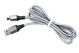 USB Кабель Dengos USB Type-C Cable Grey (NTK-TC-MT-GREY)