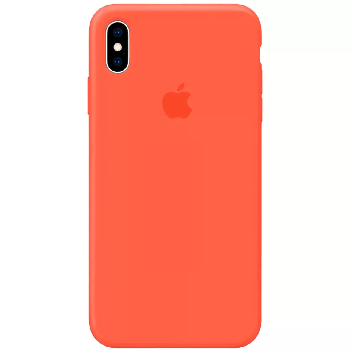 Чехол Silicone Case Full для Apple iPhone XR Orange - фото 1