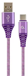 USB Кабель Cablexpert USB Type-C Cable Purple (CC-USB2B-AMCM-2M-PW)