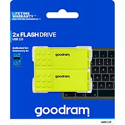 Флешка GooDRam 2x128 GB UME2 MIX 2-PACK USB (UME2-1280MXR11-2P) - мініатюра 12