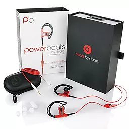 Наушники Beats by Dr. Dre Powerbeats Red - миниатюра 2