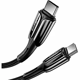 Кабель USB Usams U42 100W 5A 1.2M USB Type-C - Type-C Cable Black