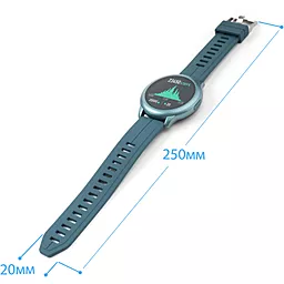 Смарт-часы Globex Smart Watch Aero Blue - миниатюра 5 Смарт-часы Globex Smart Watch Aero Blue - миниатюра 5