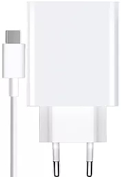 Сетевое зарядное устройство Xiaomi 33W 3A USB-A + USB-C Cable White (947220)