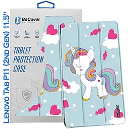 Чехол для планшета BeCover Smart Case для планшета Lenovo Tab P11 (2nd Gen) (TB-350FU/TB-350XU) 11.5" Unicorn (708696)