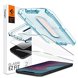 Защитное стекло Spigen EZ FIT GLAS Apple iPhone 12 Pro Max (2шт) Clear (AGL01791)