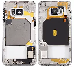 Середня частина корпусу Samsung G928 Galaxy S6 EDGE+ White