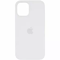 Чехол Silicone Case Full для Apple iPhone 15 Plus White