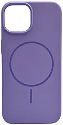 {"ru": "Чехол", "uk": "Чохол"} Silicone Case Full Fine Ring MagSafe для Apple iPhone 13  Elegant Purple
