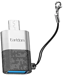 OTG-перехідник Earldom ET-OT73M M-F micro USB -> USB A 3.0 Black