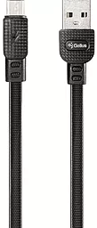 Кабель Gelius Pro Armor USB-A - micro USB 12w 2.4a 1м cable Black