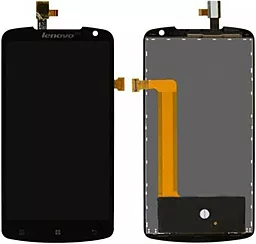 Дисплей Lenovo S920 с тачскрином, Black - фото Дисплей Lenovo S920 с тачскрином, Black