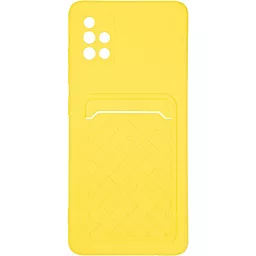 Чехол Pocket Case Samsung 515 Galaxy A51 Yellow
