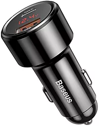 Автомобільний зарядний пристрій з швидкою зарядкою Baseus Magic Series PPS USB + USB Type-C PD 45W 6A Black (CCMLC20C-01) - мініатюра 5