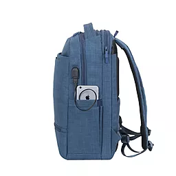 Рюкзак для ноутбуку RivaCase 8365 Blue - мініатюра 6