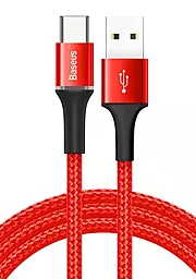 Кабель Baseus Halo USB-A - Type-C 10w 2м cable Red (CATGH-C09)